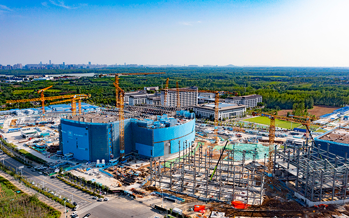 逐日追光 徐工群塔助力“人造太阳” BEST项目加速建设