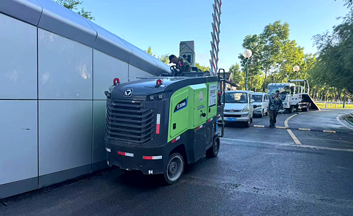 全国首台-徐工XM505EP新能源铣刨机